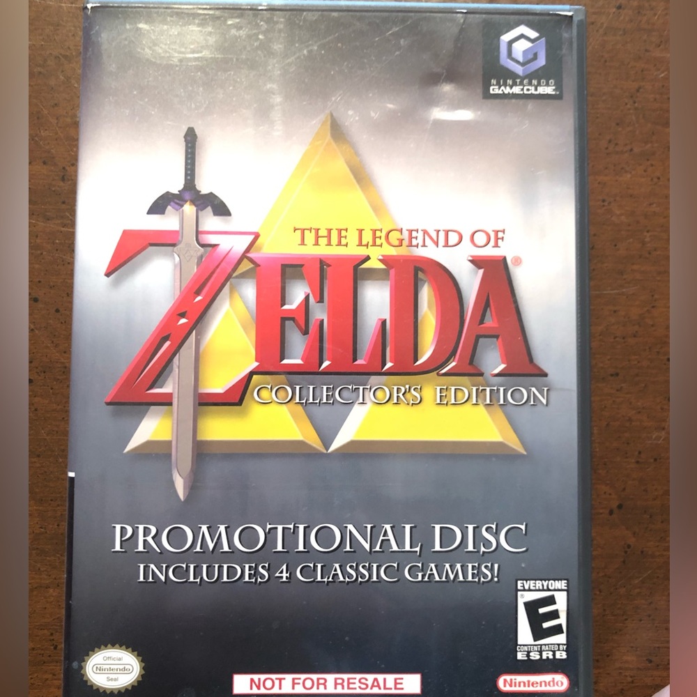 4 games in 1! Legend of Zelda Collector's Edition (GameCube, 2003) — Used